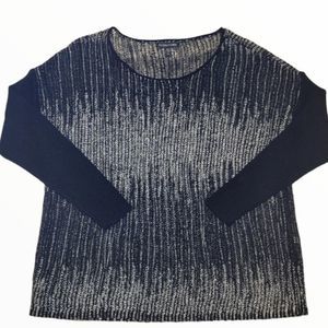 Eileen Fisher linen Knit Scoop Pullover Sweater